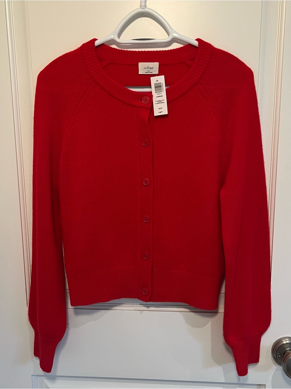 Wilfred Wool Cashmere Button Cardigan